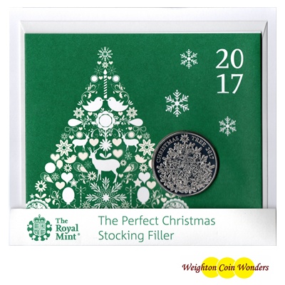 2017 BU £5 Coin Pack - The Christmas Tree